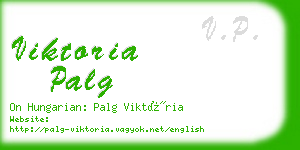 viktoria palg business card